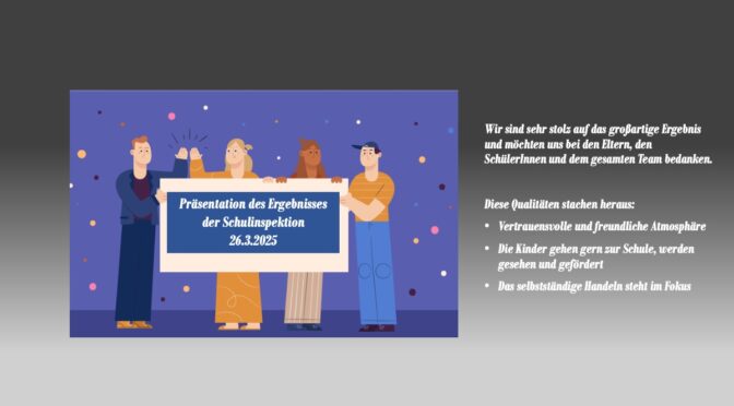 Ergebnis Schulinspektion 2025