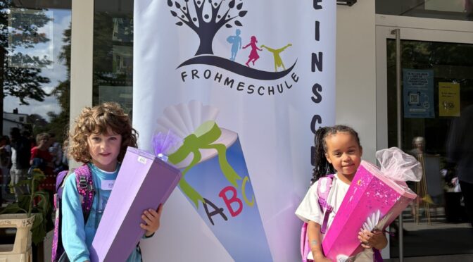 Einschulung Frohmestraße 2025