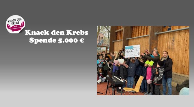 Spende an „Knack den Krebs“ Verein Kinderkrebs-Zentrum Hamburg