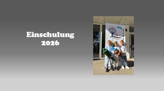 Alles Gute zur Einschulung!